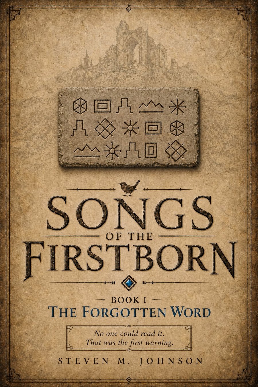 Book cover of Songs of the Firstborn Book I: The Forgotten Word by Steven M. Johnson